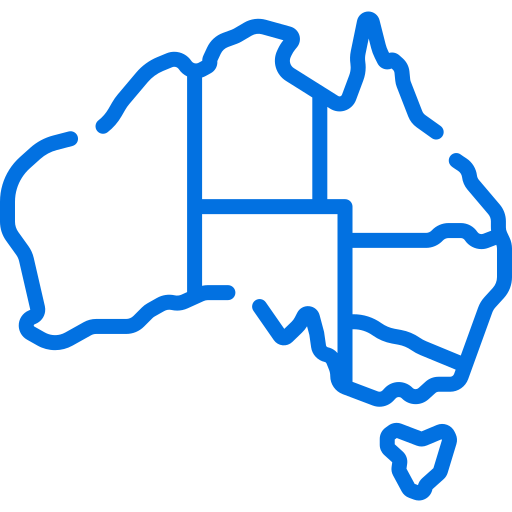 Image: Flaticon Map of Australia