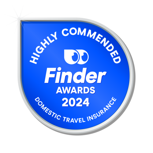 Highly commended Domestic Travel Insurance