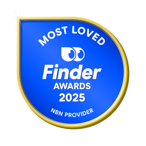 Most Loved NBN Provider badge