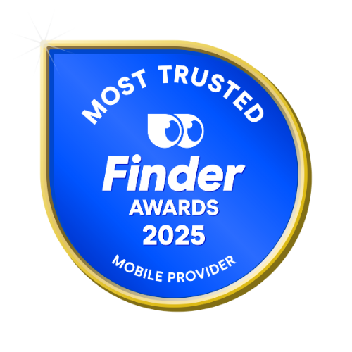 Most Trusted Mobile Provider badge