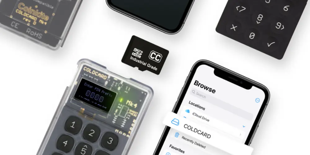 COLDCARD Mk4 markets interface