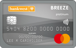 Bankwest Breeze Platinum Mastercard
