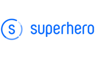 Superhero share trading logo